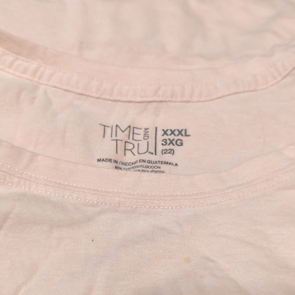 Time and Tru Women's Pink Intimate Top